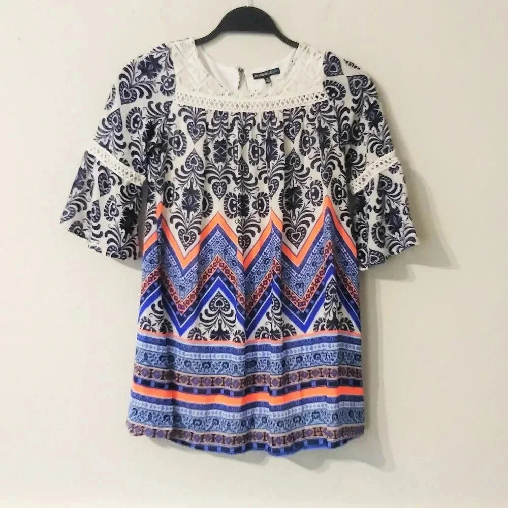 My‎ Michelle Girls Tunic Print Dress